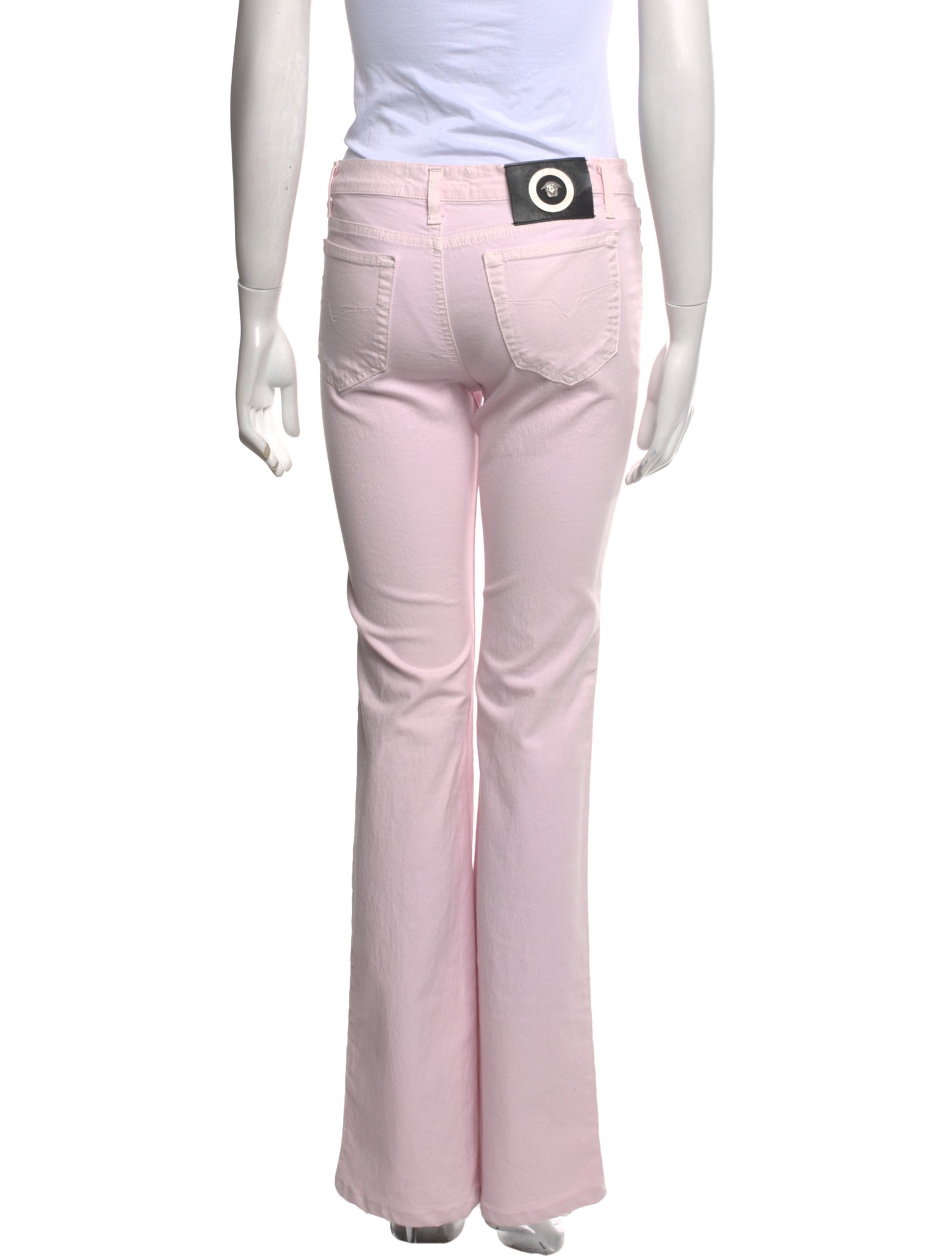 Versace Low-Rise Straight Leg Jeans